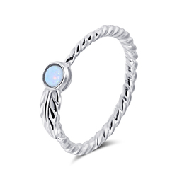 Opal Silver Rings NSR-2085